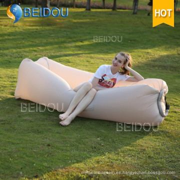 Silla de aire Dormir Camas de playa al aire libre Sofá de aire inflable Beanbag